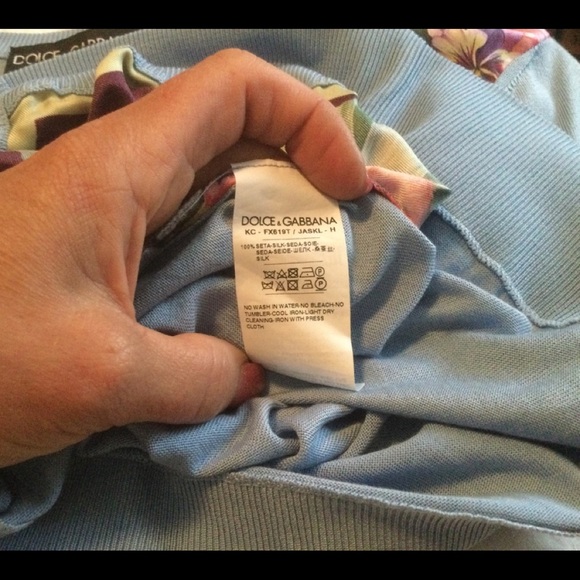 New w/o tags Dolce & Gabbana hibiscus print cardi - Picture 5 of 5